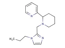 2-{1-[(1-propyl-1H-imidazol-2-yl)methyl]piperidin-2-yl}pyridine