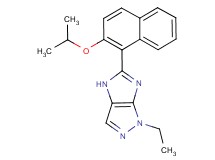 1-ethyl-5-(2-isopropoxy-1-naphthyl)-1,4-dihydroimidazo[4,5-c]pyrazole