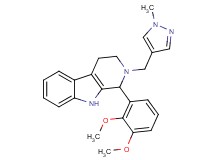 1-(2,3-dimethoxyphenyl)-2-[(1-methyl-1H-pyrazol-4-yl)methyl]-2,3,4,9-tetrahydro-1H-beta-carboline