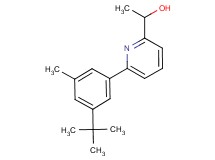 1-[6-(3-tert-butyl-5-methylphenyl)pyridin-2-yl]ethanol