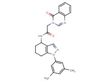 N-[1-(3,5-dimethylphenyl)-4,5,6,7-tetrahydro-1H-indazol-4-yl]-2-(4-oxo-3(4H)-quinazolinyl)acetamide
