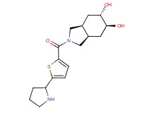 (3aR*,5S*,6S*,7aS*)-2-{[5-(2-pyrrolidinyl)-2-thienyl]carbonyl}octahydro-1H-isoindole-5,6-diol