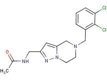 N-{[5-(2,3-dichlorobenzyl)-4,5,6,7-tetrahydropyrazolo[1,5-a]pyrazin-2-yl]methyl}acetamide