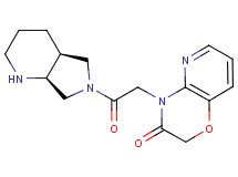 4-{2-[rel-(4aS,7aS)-octahydro-6H-pyrrolo[3,4-b]pyridin-6-yl]-2-oxoethyl}-2H-pyrido[3,2-b][1,4]oxazin-3(4H)-one hydrochloride