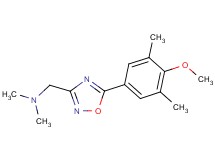 1-[5-(4-methoxy-3,5-dimethylphenyl)-1,2,4-oxadiazol-3-yl]-N,N-dimethylmethanamine