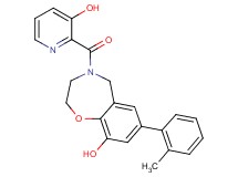 4-[(3-hydroxypyridin-2-yl)carbonyl]-7-(2-methylphenyl)-2,3,4,5-tetrahydro-1,4-benzoxazepin-9-ol