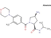(2S,4S)-4-amino-N-isopropyl-1-(3-methyl-4-morpholin-4-ylbenzoyl)pyrrolidine-2-carboxamide