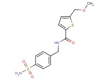 N-[4-(aminosulfonyl)benzyl]-5-(methoxymethyl)thiophene-2-carboxamide