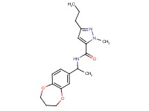 N-[1-(3,4-dihydro-2H-1,5-benzodioxepin-7-yl)ethyl]-1-methyl-3-propyl-1H-pyrazole-5-carboxamide