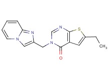 6-ethyl-3-(imidazo[1,2-a]pyridin-2-ylmethyl)thieno[2,3-d]pyrimidin-4(3H)-one