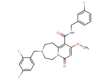 3-(2,4-difluorobenzyl)-N-(3-fluorobenzyl)-9-methoxy-7-oxo-1,2,3,4,5,7-hexahydropyrido[1,2-d][1,4]diazepine-10-carboxamide