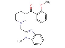(2-methoxyphenyl){1-[(1-methyl-1H-benzimidazol-2-yl)methyl]-3-piperidinyl}methanone