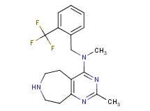 N,2-dimethyl-N-[2-(trifluoromethyl)benzyl]-6,7,8,9-tetrahydro-5H-pyrimido[4,5-d]azepin-4-amine