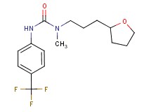 N-methyl-N-[3-(tetrahydrofuran-2-yl)propyl]-N'-[4-(trifluoromethyl)phenyl]urea