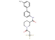 N-(3'-methyl-3-biphenylyl)-1-(3,3,3-trifluoropropanoyl)-3-piperidinecarboxamide