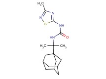 N-[1-(1-adamantyl)-1-methylethyl]-N'-(3-methyl-1,2,4-thiadiazol-5-yl)urea