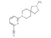6-(2-methyl-2,8-diazaspiro[4.5]dec-8-yl)pyridine-2-carbonitrile
