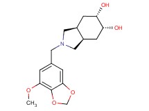 (3aR*,5R*,6S*,7aS*)-2-[(7-methoxy-1,3-benzodioxol-5-yl)methyl]octahydro-1H-isoindole-5,6-diol
