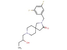 2-(3,5-difluorobenzyl)-8-(2-hydroxybutyl)-2,8-diazaspiro[4.5]decan-3-one