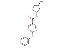 N-[rel-(1R,3R)-3-aminocyclopentyl]-2-anilino-5-pyrimidinecarboxamide hydrochloride