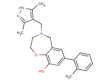 4-[(3,5-dimethyl-1H-pyrazol-4-yl)methyl]-7-(2-methylphenyl)-2,3,4,5-tetrahydro-1,4-benzoxazepin-9-ol