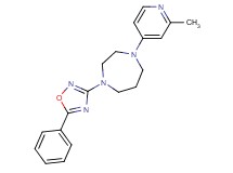 1-(2-methyl-4-pyridinyl)-4-(5-phenyl-1,2,4-oxadiazol-3-yl)-1,4-diazepane