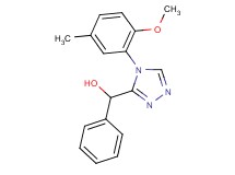 [4-(2-methoxy-5-methylphenyl)-4H-1,2,4-triazol-3-yl](phenyl)methanol