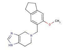 5-[(6-methoxy-2,3-dihydro-1H-inden-5-yl)methyl]-4,5,6,7-tetrahydro-1H-imidazo[4,5-c]pyridine