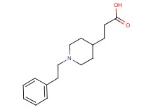 3-[1-(2-phenylethyl)piperidin-4-yl]propanoic acid