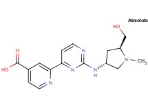 2-(2-{[(3R,5S)-5-(hydroxymethyl)-1-methylpyrrolidin-3-yl]amino}pyrimidin-4-yl)isonicotinic acid