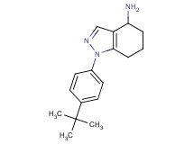 1-(4-tert-butylphenyl)-4,5,6,7-tetrahydro-1H-indazol-4-amine
