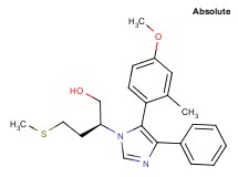 (2S)-2-[5-(4-methoxy-2-methylphenyl)-4-phenyl-1H-imidazol-1-yl]-4-(methylthio)butan-1-ol