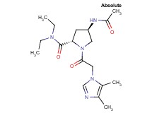 (4R)-4-(acetylamino)-1-[(4,5-dimethyl-1H-imidazol-1-yl)acetyl]-N,N-diethyl-L-prolinamide