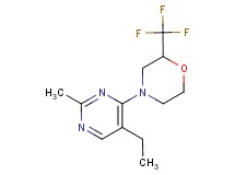 4-(5-ethyl-2-methylpyrimidin-4-yl)-2-(trifluoromethyl)morpholine