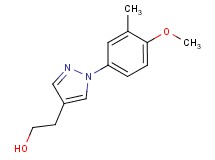 2-[1-(4-methoxy-3-methylphenyl)-1H-pyrazol-4-yl]ethanol