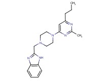 2-{[4-(2-methyl-6-propylpyrimidin-4-yl)piperazin-1-yl]methyl}-1H-benzimidazole