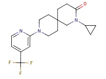2-cyclopropyl-9-[4-(trifluoromethyl)pyridin-2-yl]-2,9-diazaspiro[5.5]undecan-3-one