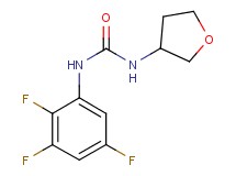N-(tetrahydrofuran-3-yl)-N'-(2,3,5-trifluorophenyl)urea