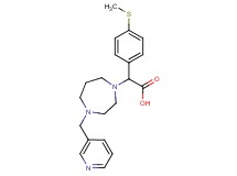 [4-(methylthio)phenyl][4-(pyridin-3-ylmethyl)-1,4-diazepan-1-yl]acetic acid