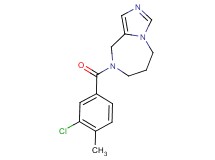 8-(3-chloro-4-methylbenzoyl)-6,7,8,9-tetrahydro-5H-imidazo[1,5-a][1,4]diazepine