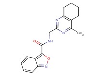 N-[(4-methyl-5,6,7,8-tetrahydroquinazolin-2-yl)methyl]-2,1-benzisoxazole-3-carboxamide