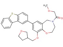 7-dibenzo[b,d]thien-2-yl-4-(methoxyacetyl)-9-(tetrahydro-3-furanylmethoxy)-2,3,4,5-tetrahydro-1,4-benzoxazepine