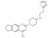 1-(4-methyl-7,8-dihydro-6H-cyclopenta[g]quinazolin-2-yl)-N-[2-(2-thienyl)ethyl]-4-piperidinamine