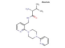 (2R)-2-amino-3-methyl-N-{[2-(4-pyridin-2-ylpiperazin-1-yl)pyridin-3-yl]methyl}butanamide