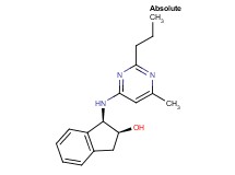 (1R,2S)-1-[(6-methyl-2-propylpyrimidin-4-yl)amino]indan-2-ol