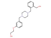 2-[3-({4-[2-(hydroxymethyl)benzyl]piperazin-1-yl}methyl)phenoxy]ethanol
