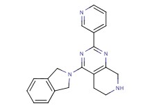 4-(1,3-dihydro-2H-isoindol-2-yl)-2-pyridin-3-yl-5,6,7,8-tetrahydropyrido[3,4-d]pyrimidine