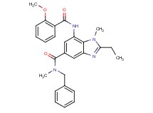 N-benzyl-2-ethyl-7-[(2-methoxybenzoyl)amino]-N,1-dimethyl-1H-benzimidazole-5-carboxamide