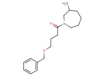 1-[4-(benzyloxy)butanoyl]-3-azepanamine hydrochloride