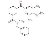 (4-methoxy-3,5-dimethylphenyl)[1-(2-quinolinylcarbonyl)-3-piperidinyl]methanone